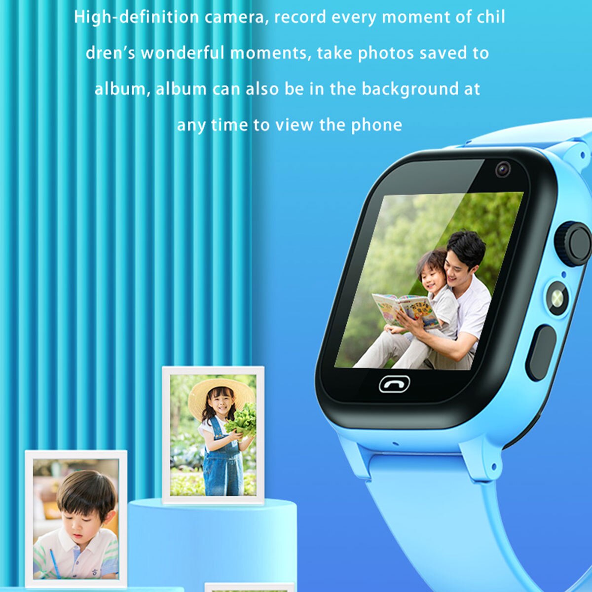 Smartwatch Watches For Kid Boy - Orologio intelligente per bambini Chiamata SOS