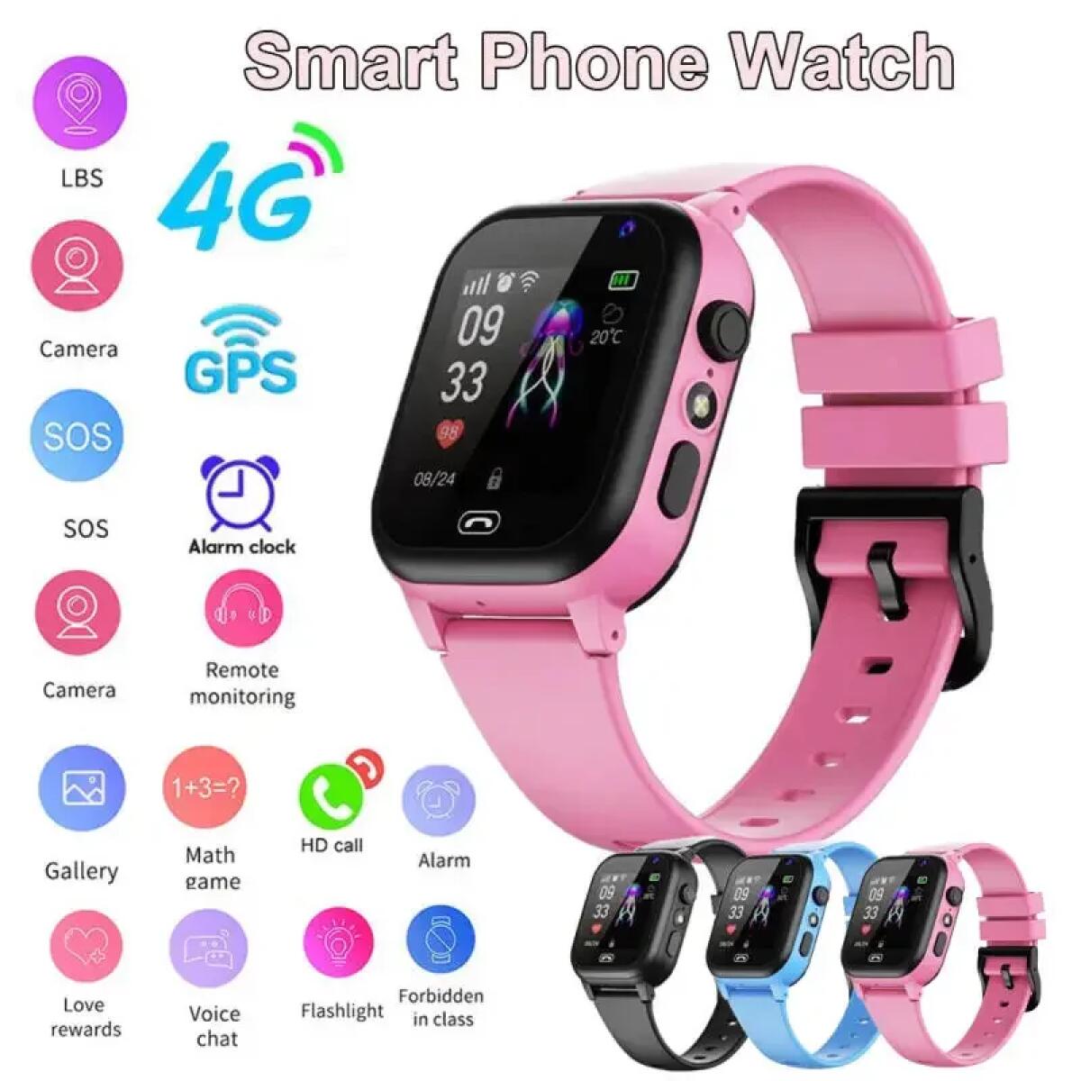 Smartwatch Watches For Children - Smart Watch per bambini 4G multifunzionale