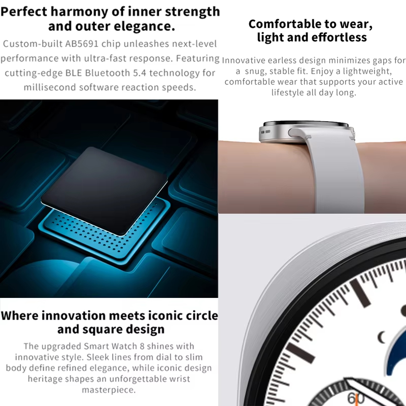 Nuovo Smartwatch Classico 8 Ma - Smartwatch Professional Watches For Men recensione e prezzo