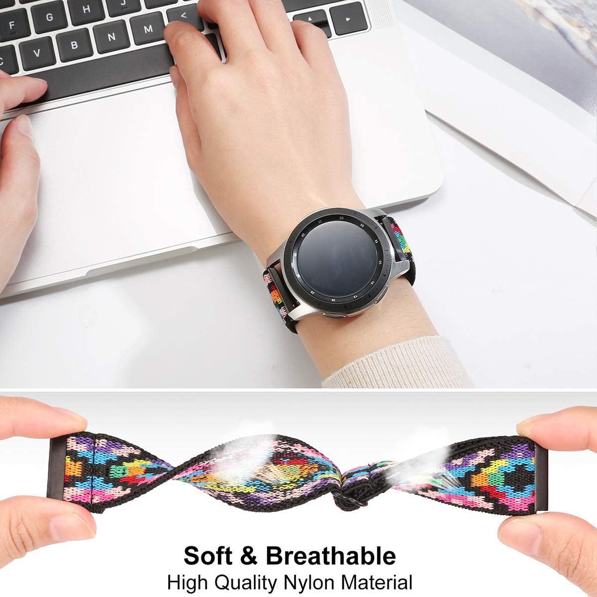 Cinturino regolabile da 22 mm  - Smartwatch Oneplus Watches recensione e prezzo