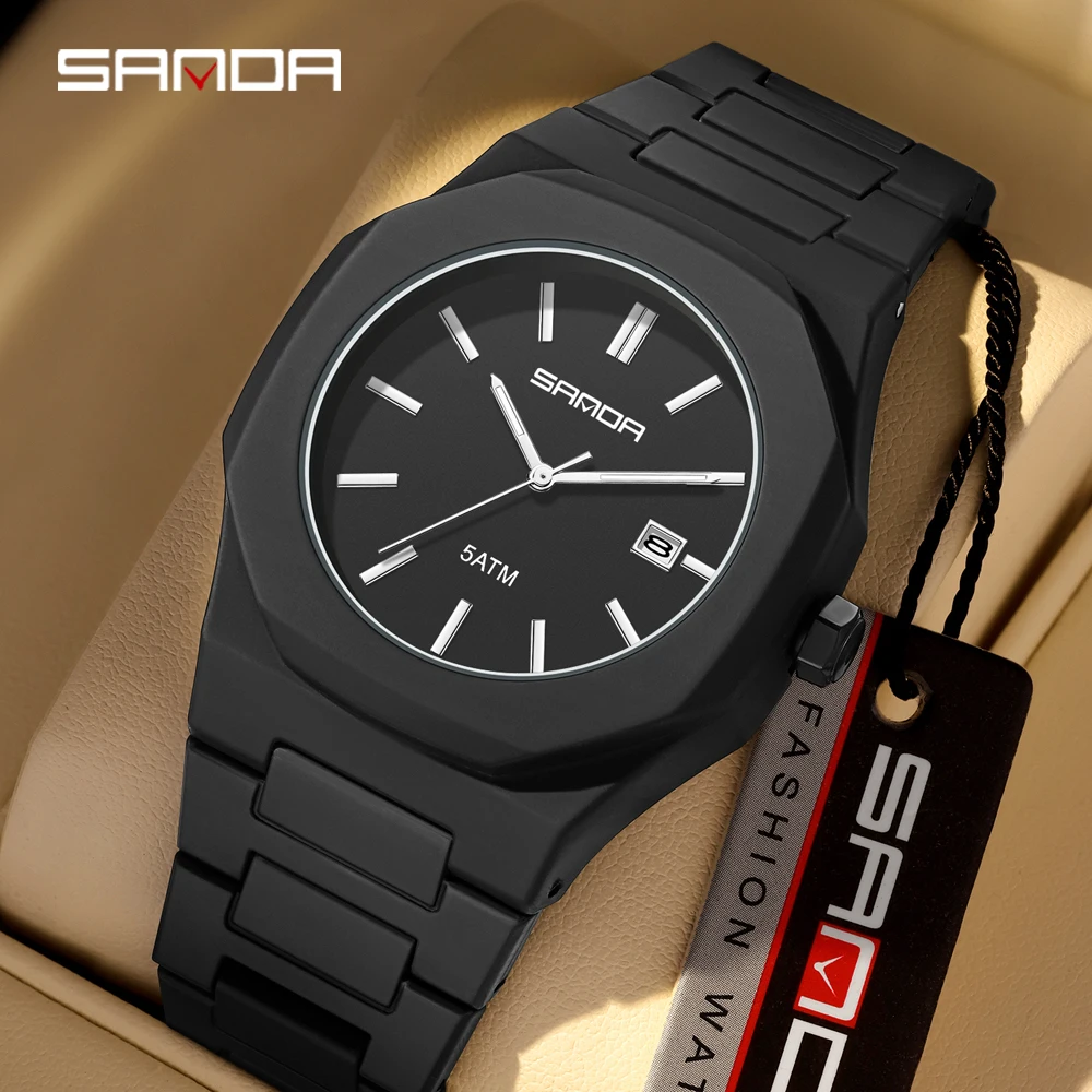 SANDA nuovo orologio al quarzo - Smartwatch New Watches For Men recensione e prezzo