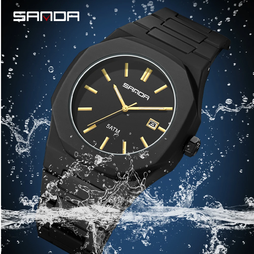 SANDA nuovo orologio al quarzo - Smartwatch New Watches For Men recensione e prezzo
