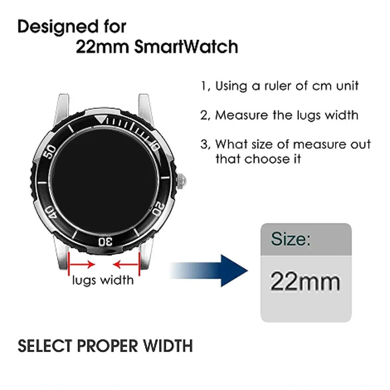 Cinturino oceano da 22 mm per  - Smartwatch Oneplus Watches recensione e prezzo
