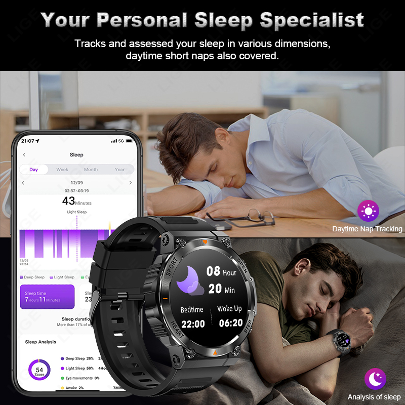 LIGE 2026 Smartwatch con Monit - Smartwatch Watches For Sale recensione e prezzo
