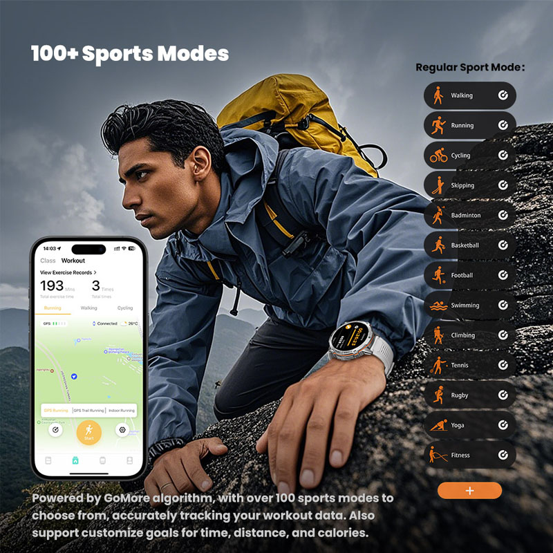 Nuovo Smartwatch Militare TANK - Smartwatch Professional Watches For Men recensione e prezzo
