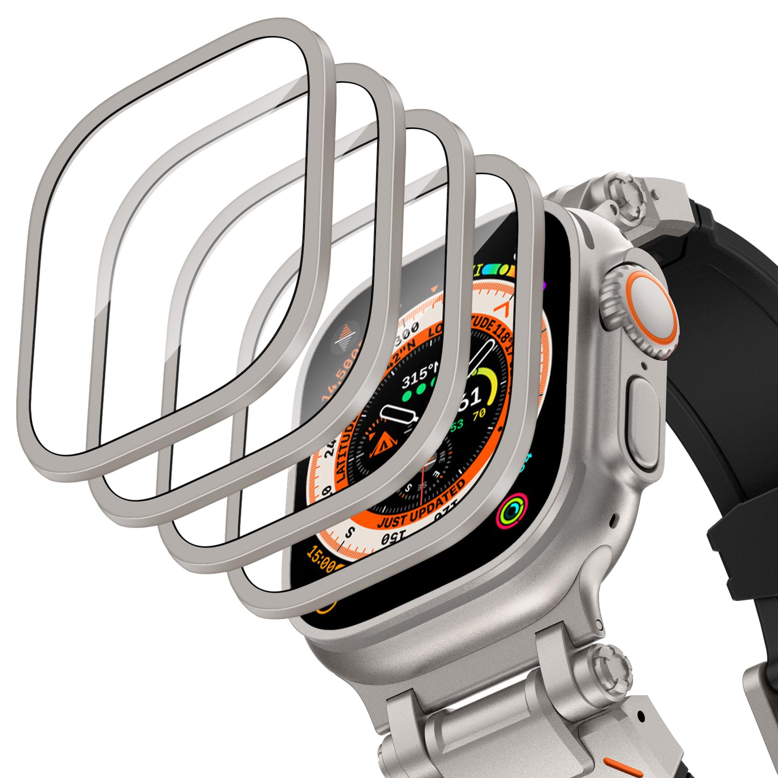 Aluminium Alloy Case+Tempered  - Apple Watch Band recensione e prezzo